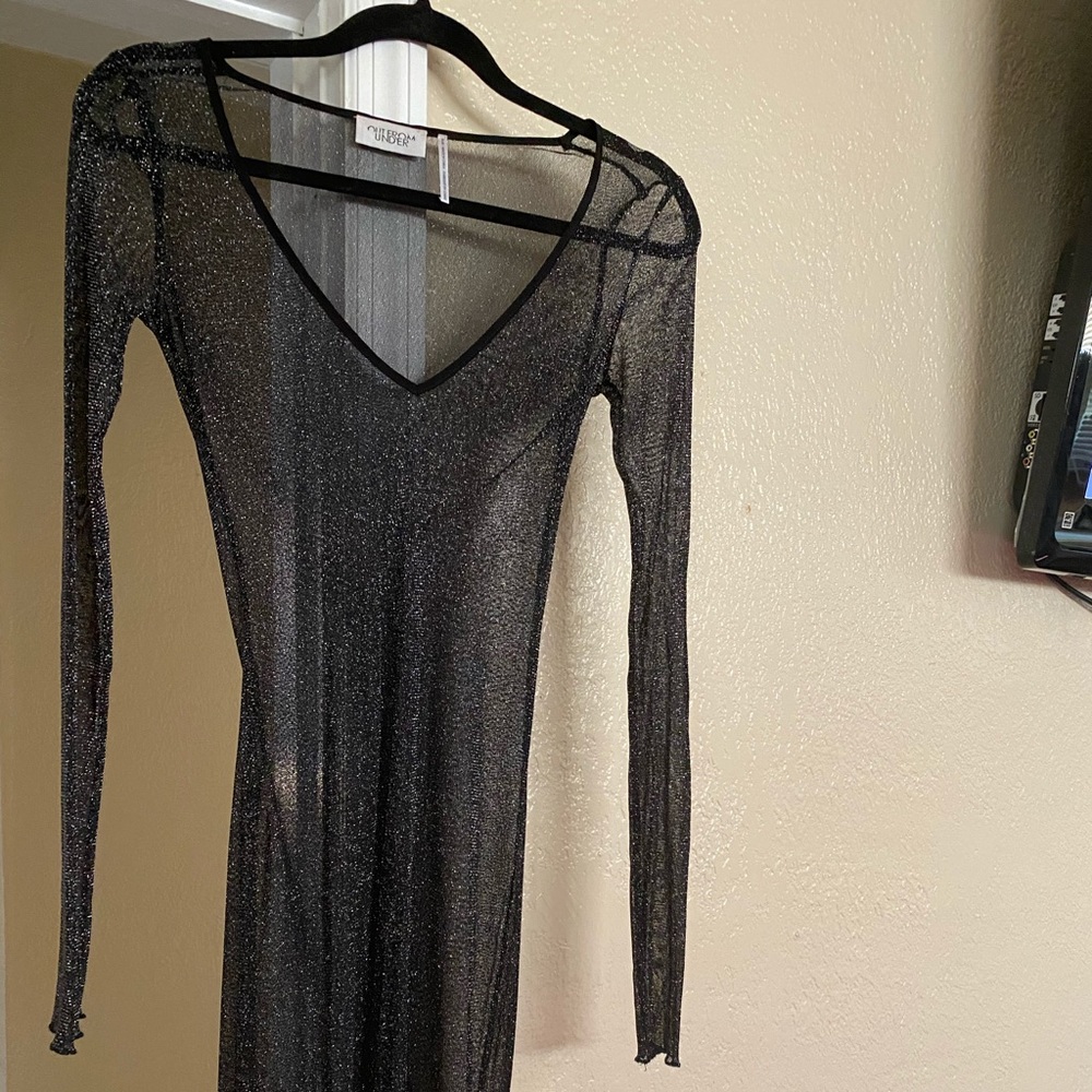 Transparent  short dress